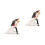2Stk Cake Topper Farbige Harzfiguren Party 8