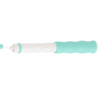 Green Adjustable Segmented Jumping Rope for Kids, Beaded & Flexible