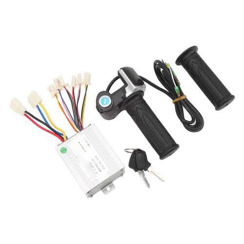 Motor Controller With Adjustable Speed Control Throttle Grip With Lock Brushed Speed Controller Battery Display Power Display Circuit Protection 2