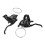 Innovative Bike Shifters Set, Optical Gear Display For Precise Control, Ergonomic Design Ensuring Comfortable Operation, Universal Compatibility With 1
