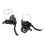 Innovative Bike Shifters Set, Optical Gear Display For Precise Control, Ergonomic Design Ensuring Comfortable Operation, Universal Compatibility With 2