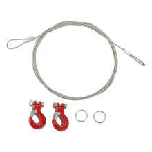 RC Simulation Bumper Hooks High Quality Metal Material For Axial Scx10 Traxxas Trx4 Tamiya Cc01 D90 D110 Tf2 Redcat Rc Crawler Accessories Lightweight