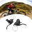 Innovative Bike Shifters Set, Optical Gear Display For Precise Control, Ergonomic Design Ensuring Comfortable Operation, Universal Compatibility With 6