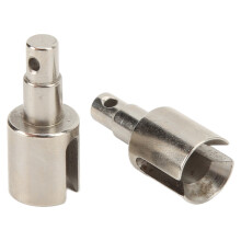 Engrenage de différentiel en acier pour RC Losi Baja Rey 1/10, argent, 26x11mm, lot de 2 pièces