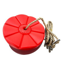 Heavy Duty Disc Swing, Active Fun And Outdoor Play For Kids Backyard, Sturdy Plastic And Pe Rope, Safe And Soft Disc Swing For Backyard Swing Set Acce
