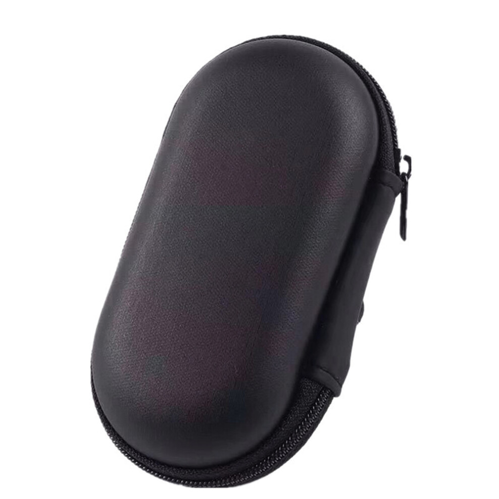 Durable Headset Storage Case With Waterproof Exterior, Compact Design Shockproof Eva Organizer For Earphones And Cables, Multi-Purpose Zipper Closure 9173940453500
