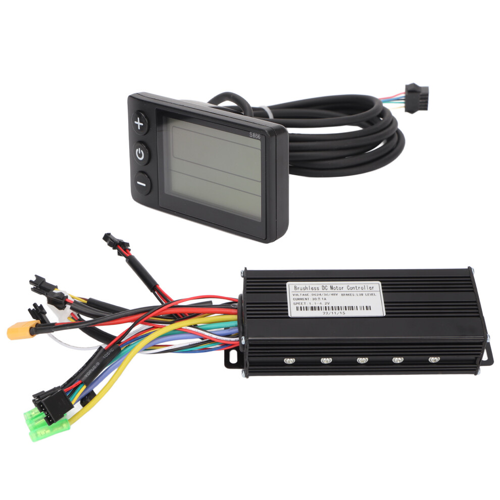 Sines Wave Electric Bike Controller Kit With Lcd Display 24V-48V 30A 3511381812719