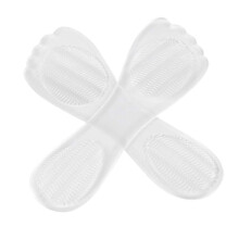 Semelles auto-adhésives pour femmes, coussinets de pieds en gel de silicone confortables toute la journée avec adhérence antidérapante, semelles