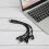 Universal USB Cable for Multiple Devices, Multi Charging Cable with Versatile Connectivity and Multiple Ports, Universal Compatibility Durable 5