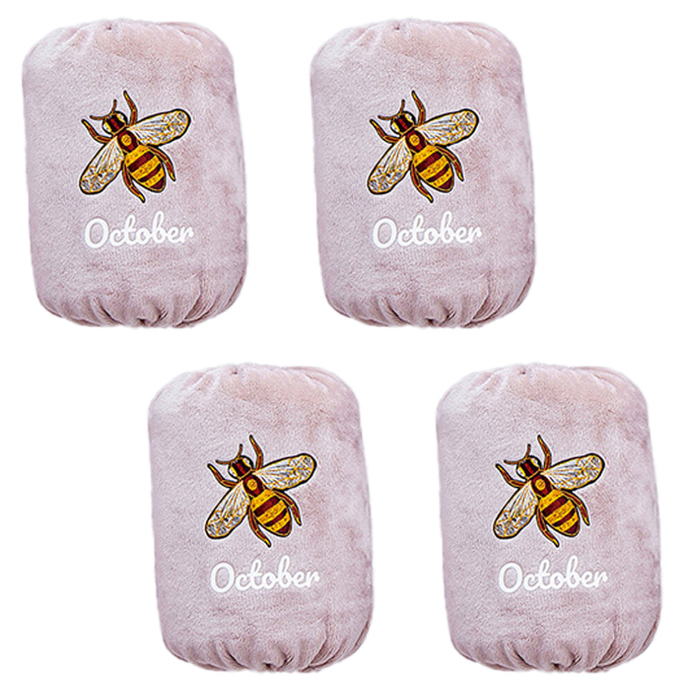 Hot Water Bottle, Reliable Material Velvet Plush Cover Cute Warm Hand Feeder for Winter, Portable Electric Rechargeable with Explosion-Proof Technolog