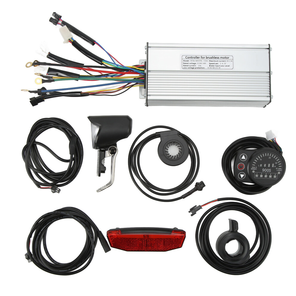 Brushless Controller With Heat Dissipation Grooves, 36V/48V 1000W Motor Compatibility, Sensitivity & Stability For Your Electric Vehicle Needs 9482828783517