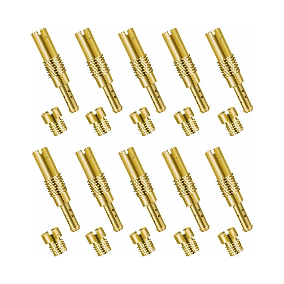 Revolutionize Your Engine's Potential, Compatible Model Carburetor Jet Kit Ensuring Smooth Operation, Slow Jet For Keihin Carb, 20 Pcs General 9405630051803
