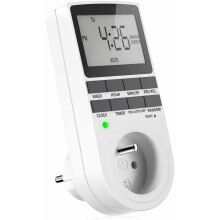 Countdown-Timer für Haushaltsgeräte, energieeffiziente Steckdose für präzises Zeitmanagement