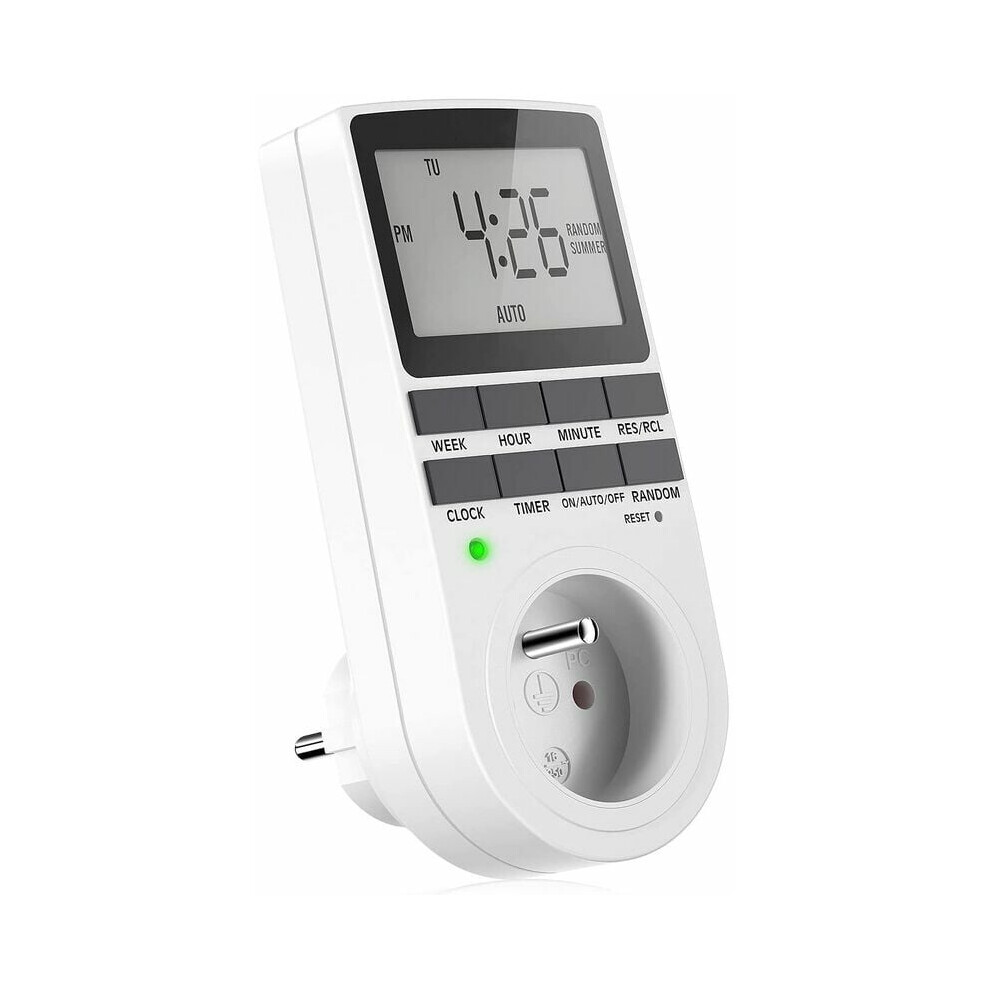 Programmable Timed Switch For Home Automation, Energy-Efficient Countdown Timer Switch Ensures Smooth Operation Of Lights And Appliances 9448196376652