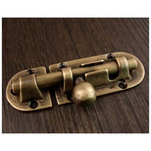 Security-Focused Solid Brass Bolt, Heavy Duty Construction Ensuring Unmatched Durability And Chemical Resistance, Easy Installation, Ideal For 1