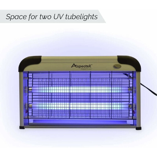 Ultraviolet Replacement Bulb For Indoor Insect Killer, Professional Wavelength Black Light Bug Zapper Replacement 20W Electronic Bug Zapper Optimal 2