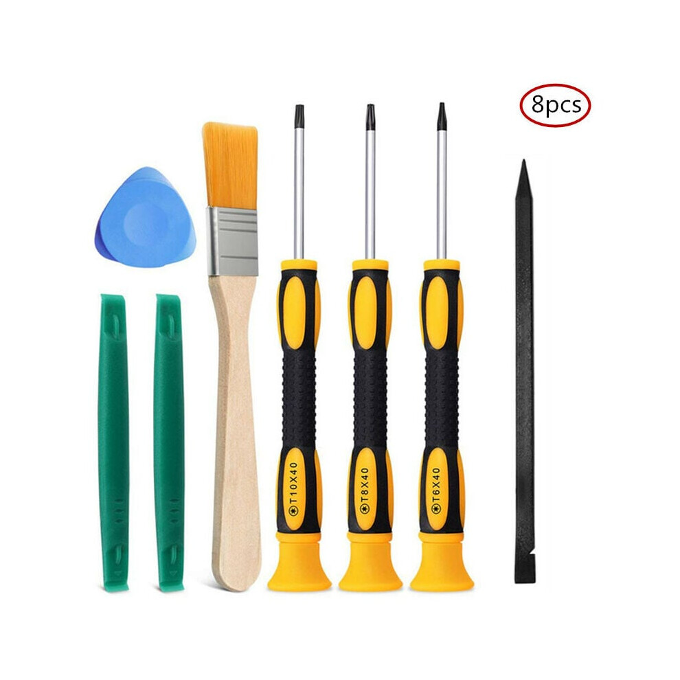 Advanced Repair Toolset, Security Torx Screwdriver For Ps4 Ps3 Xbox, Ergonomic Non-Slip Handle Precision Electronics Repair Kit With Magnetic Tips 9358999324999