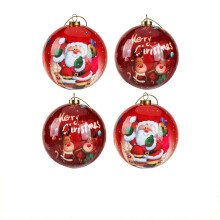 Festive Decorations for Christmas Tree, Hanging Ornament Shatterproof Lightweight Baubles with Ribbon, Christmas Ornaments Holiday Decor Gift