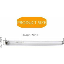 Lampă anti-insecte, bec UV economisitor de energie pentru controlul insectelor în interior, bec de schimb, lungime de undă de 365nm, pachet de 2