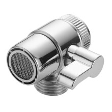 Stahl-Wasserhahn-Splitter-Belüfter-Upgrades zum Anschließen von
