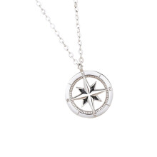 Collier en cuivre fait Ă la main, pendentif hexagramme-GARĂON
