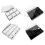 Acrylic Jewelry Display Box Clear-White square box whi 6 models 4