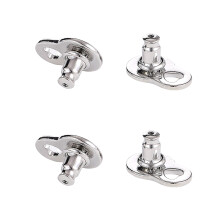 4 Pieces Locking Ear Backers For Heavy Earrings Droop-White