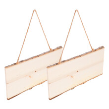 10Stk Rustikale Holzschilder Blank Für DIY Tür Wand