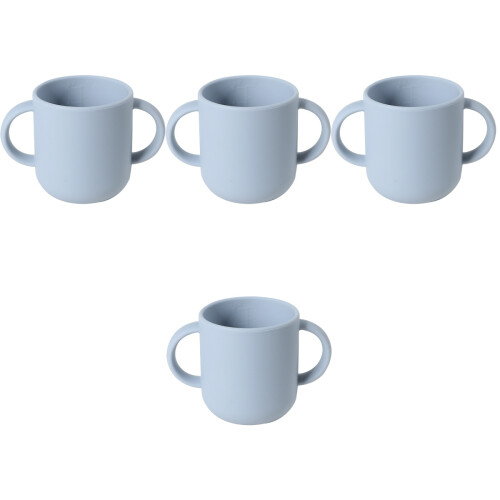 4Stk Trinkbecher Mit Silikon Für Babys 2