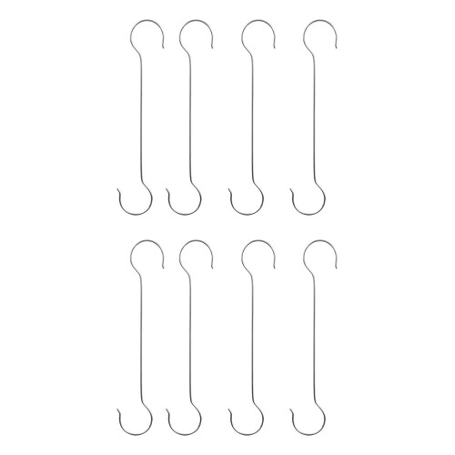 24Stk S-Haken Silber Für Und Wand