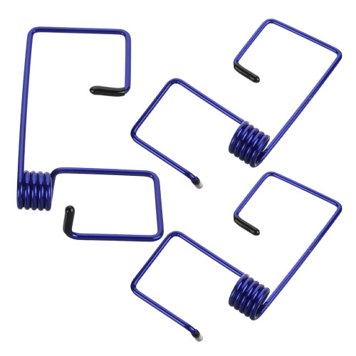 6Stk Blau Scheibenwischerarm Set Auto Zubehör 1