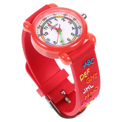 5Stk Leichte Kinderuhr Design Strap Lernuhr Für 1