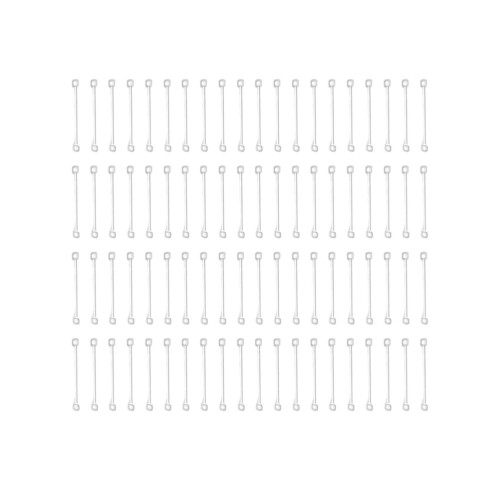 600Stk Silber DIY Ohrringmaterial Leichte Eisen Verbinder Schmuck