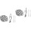 2Sets Escargot Platte Mit Gabel-Clip Set Silber Für Haushalt 4
