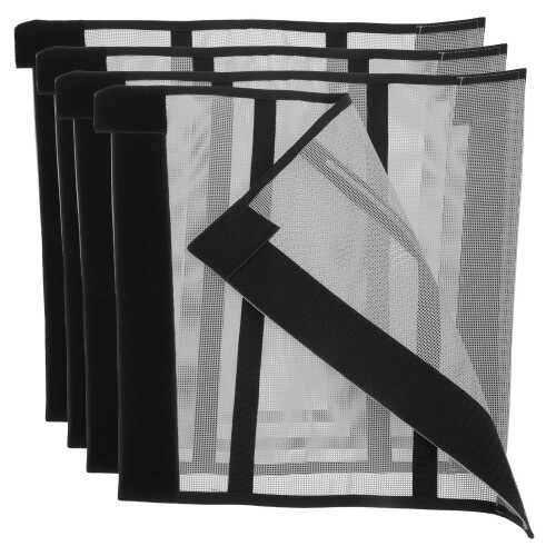 4Stk Pferde Fliegenstiefel Schutz Material Komfortable Passform