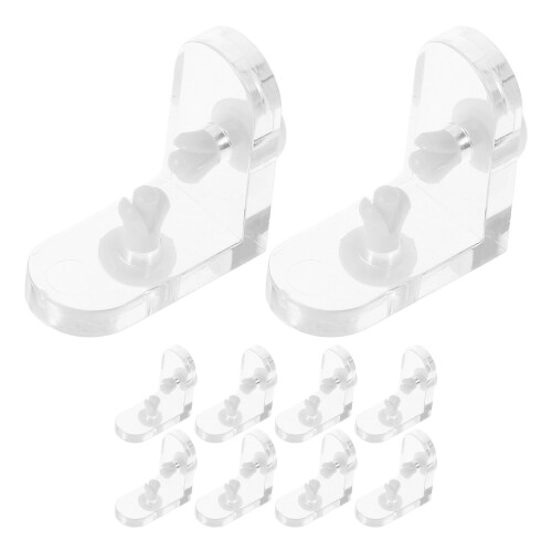 20Sets Eckwinkel Klar Für Schmuck Kosmetik Regalhalterung 2