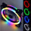 2Stk Computer Fan Grün Rgb CPU Computer Zubehör 3