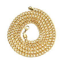 3Stk Männerschmuck Goldfarbene Hip Hop Mit Edlem Design
