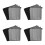 4Stk Pferde Fliegenstiefel Schutz Material Komfortable Passform 8