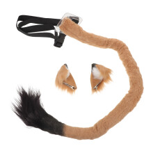 5Ensembles Accessoires Lion Femme Queue Et Oreilles Clip Stable