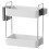 2Stk Weißer 2-Lagiger Badezimmer Organizer Aus ABS Und 2