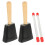 1Set Kinder Kuhglocke Metall Mit Stab Percussion-Instrument Handgerät 10