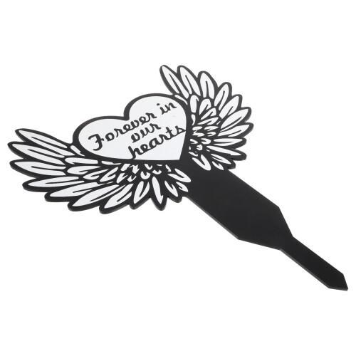 2Stk Memorial Acryl Grabstecker Für Garten 1