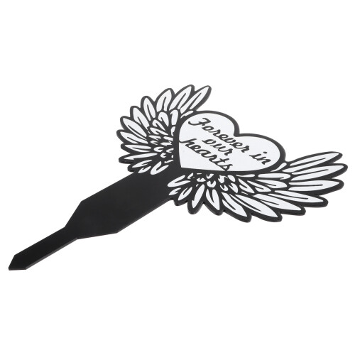 2Stk Memorial Acryl Grabstecker Für Garten 2