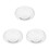 3Stk Fischtank Transparent Rund Mini Aquarium 9