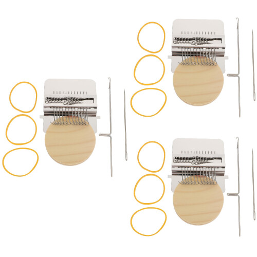 3Sets Compact Weefgetouw DIY Voor Kleding En Creatief Werk 1