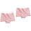 2St Roze Vrouwen Slipjes Ademend Elastisch Midden Taille Ondergoed 4