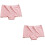 2St Roze Vrouwen Slipjes Ademend Elastisch Midden Taille Ondergoed 6