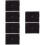 6St Zwart Sieraden Opbergzak Met Snap Sluiting Gift 7
