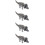 4St Luminous Geluid Dinosaurs Speelgoed Plastiek Loopmodel Voor Kids 8